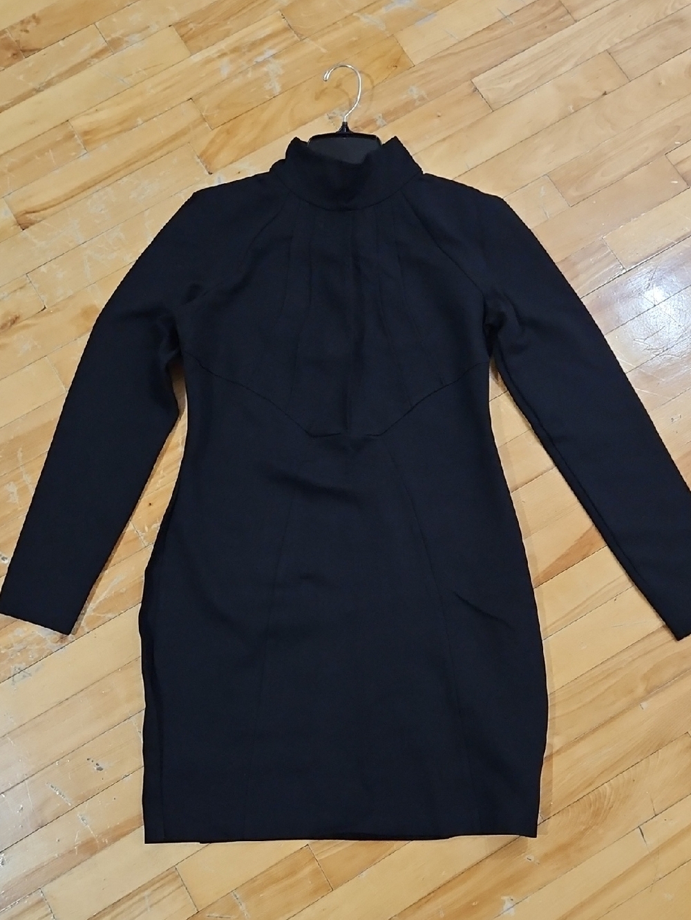 Guess Long-Sleeve High Neck Dress
